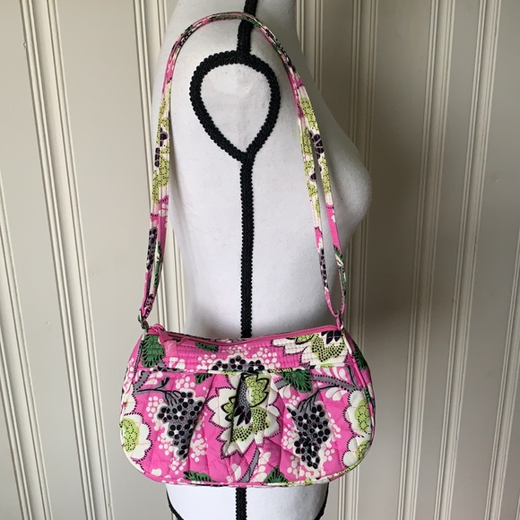 Vera Bradley Priscilla Pink Small Handbag NEW - Picture 1 of 6